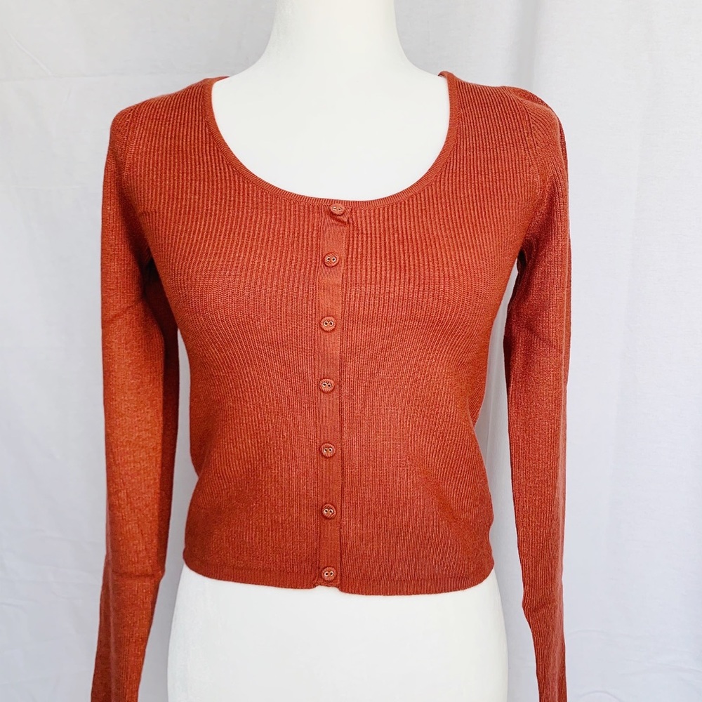 Orange Sweater